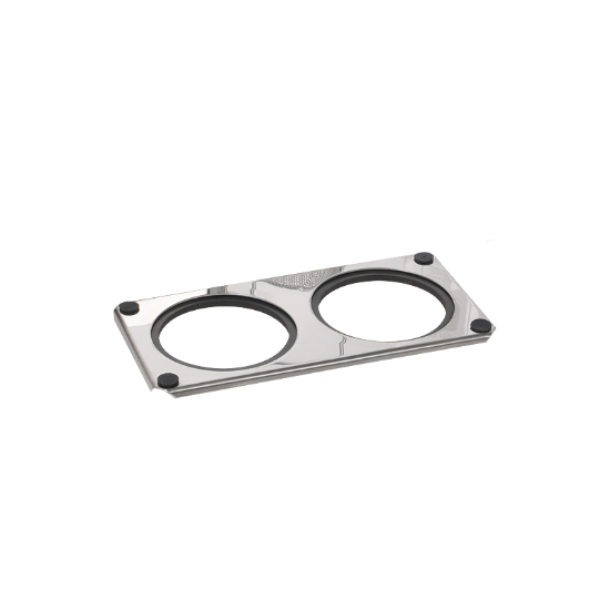 Insert en acier inox pour 2 verres de nettoyage pour Elma Easy 10 / S 10