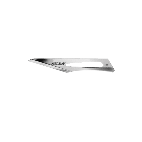 Lames de rechange pour manche de scalpel plat (5 pièces)