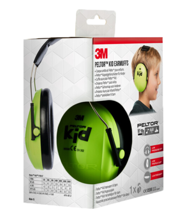Peltor Kid, vert néon