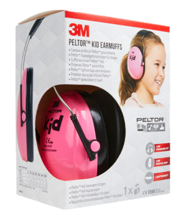 Peltor Kid, rose néon