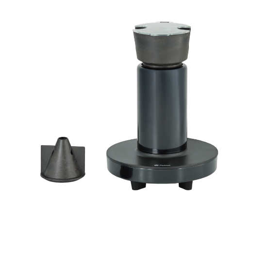 Ventilette Standard Typ 25, schwarz-metallic
