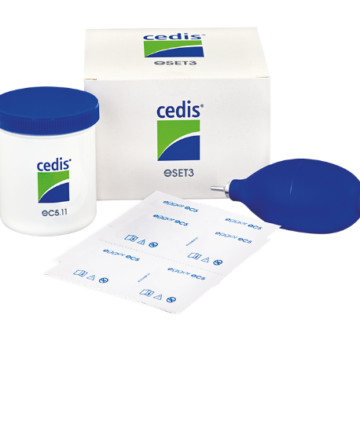 cedis Kit d'hygiène eSET3 pour contours d'oreille/BTE