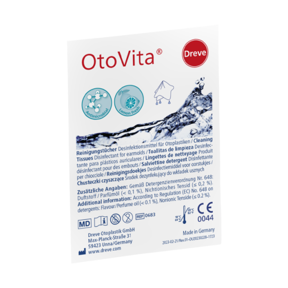 Lingettes nettoyantes OtoVita