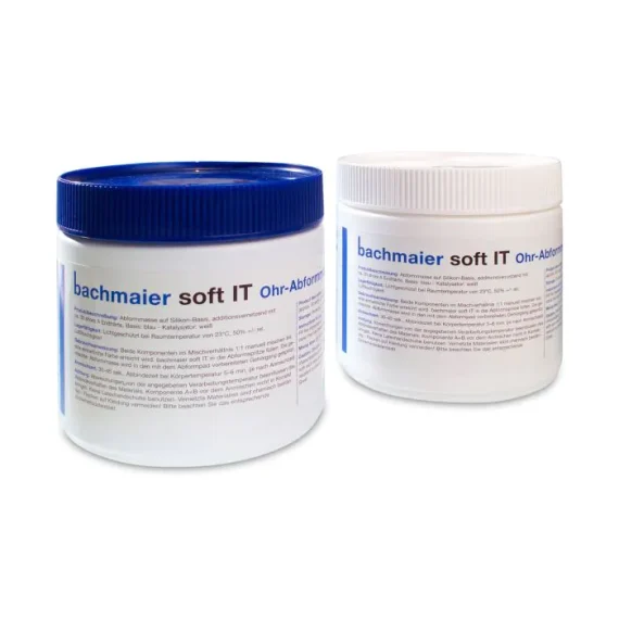 Matériau d'empreinte oto-soft® bachmaier soft IT