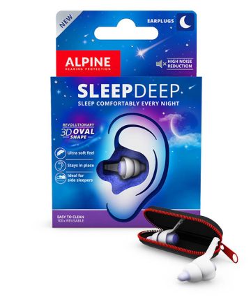 Alpine SleepDeep®, 1 paire dans une boîte en plastique