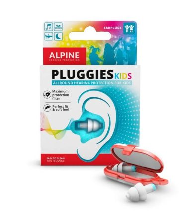 Alpine Pluggies Kids®, 1 paio in custodia di plastica